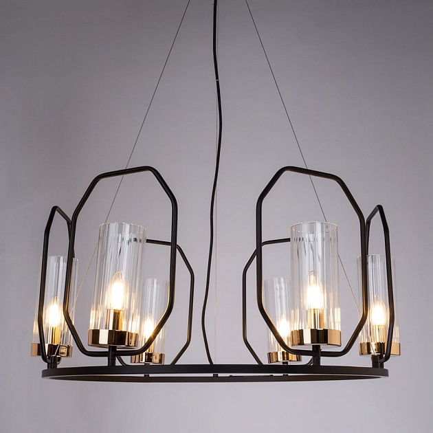 Подвесная люстра Arte Lamp Celaeno A7004SP-6BK Фото № 4