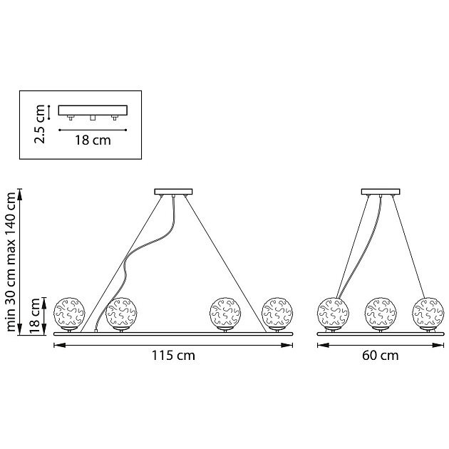 Подвесная люстра Lightstar Bari 815263 Фото № 2