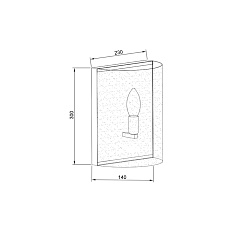 Бра Vele Luce Effe VL4135W01 2