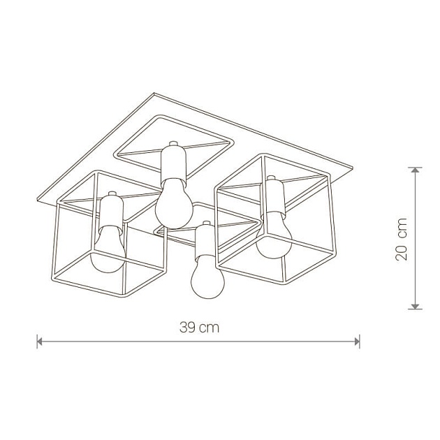 Потолочная люстра Nowodvorski Coba 9044 Фото № 2