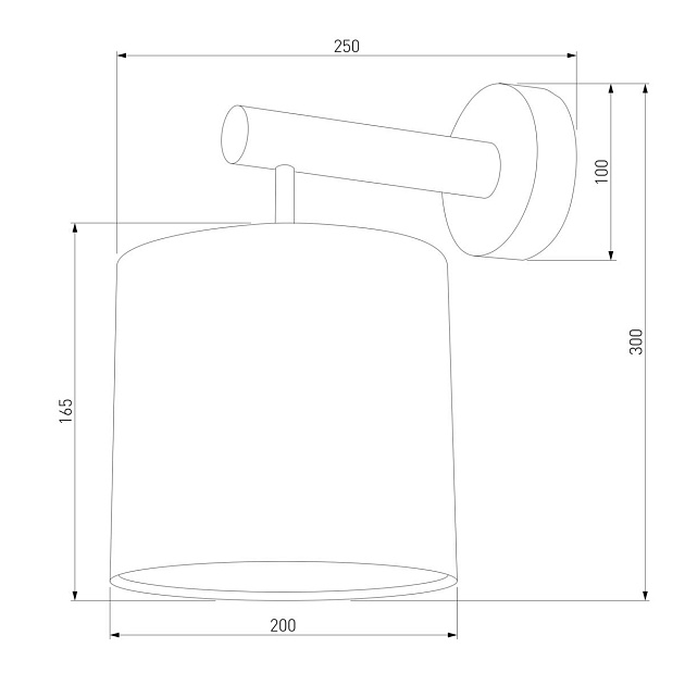 Бра TK Lighting 4110 Deva Graphite Фото № 2