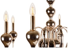 Подвесная люстра iLamp Lady 88003-8 GD 1