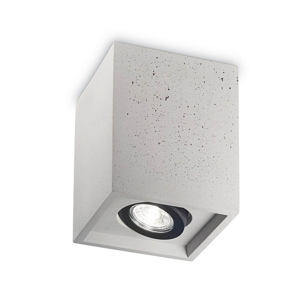 Потолочный светильник Ideal Lux Oak PL1 Square Cemento 150475 Фото № 