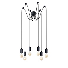 Подвесная люстра Arte Lamp Bender A4322SP-6BK