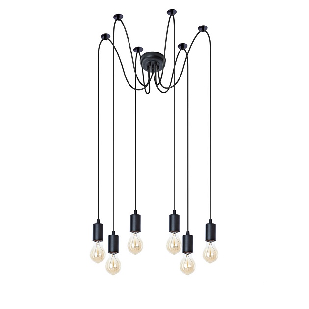 Подвесная люстра Arte Lamp Bender A4322SP-6BK Фото № 