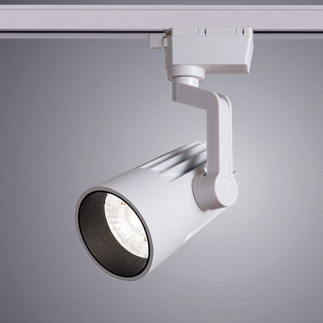 Трековый светильник Arte Lamp Wales A1632PL-1WH Фото № 3