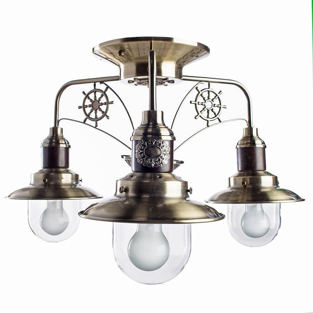Потолочная люстра Arte Lamp Sailor A4524PL-3AB Фото № 