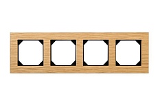 Рамка 4-постовая Liregus Epsilon дуб 28-223 1