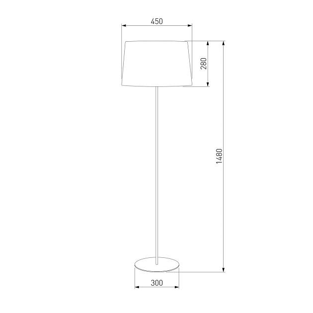 Торшер TK Lighting 2919 Maja Фото № 2