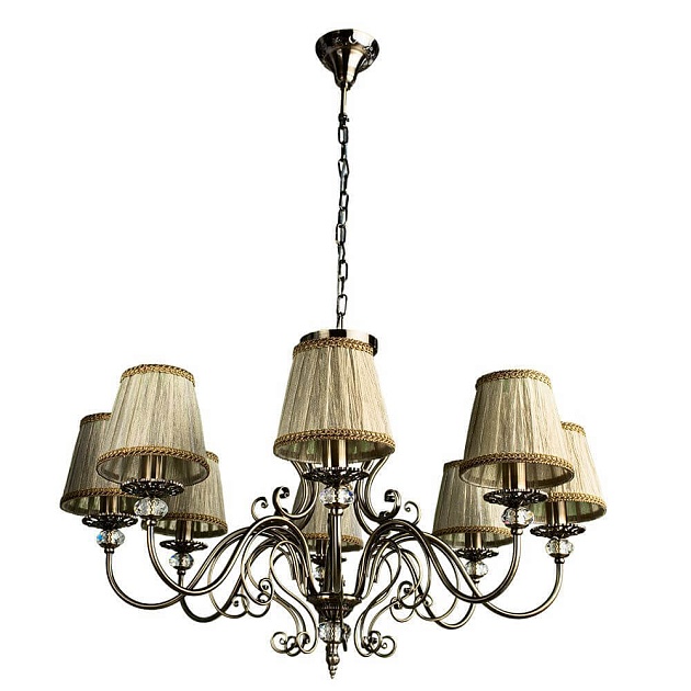 Подвесная люстра Arte Lamp Charm A2083LM-8AB Фото № 