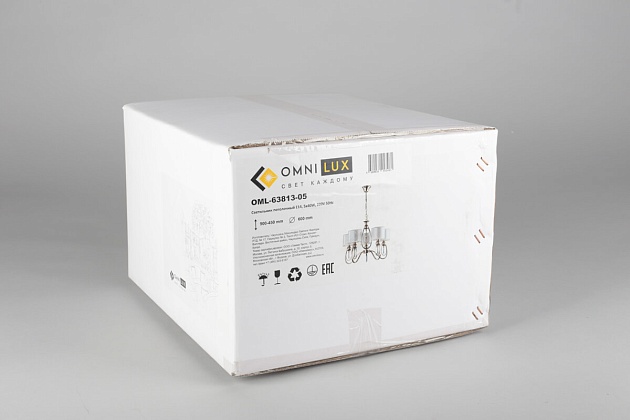 Подвесная люстра Omnilux Mellitto OML-63813-05 Фото № 4