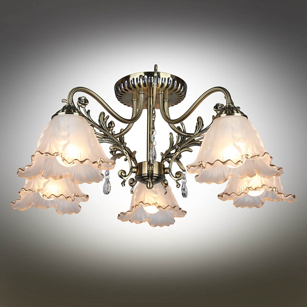 Потолочная люстра Omnilux Petrara OML-54807-05 изображение 2 Потолочная люстра Omnilux Petrara OML-54807-05 Фото № 2