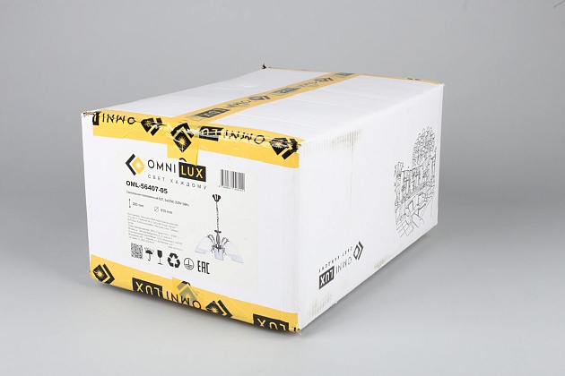 Подвесная люстра Omnilux Tellaro OML-56407-05 Фото № 8