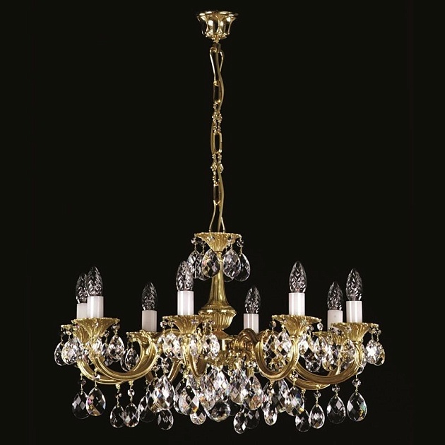 Подвесная люстра Artglass Alice VIII. Polished CE Фото № 