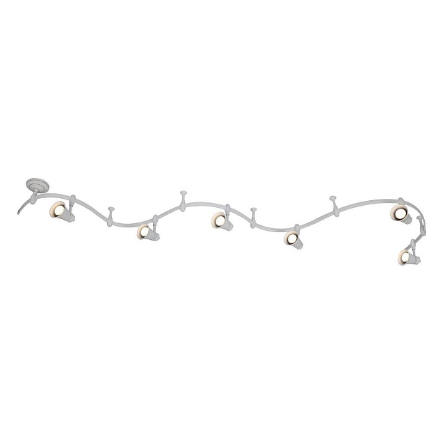 Трековая система Arte Lamp A3057PL-6WH изображение Трековая система Arte Lamp A3057PL-6WH Фото №