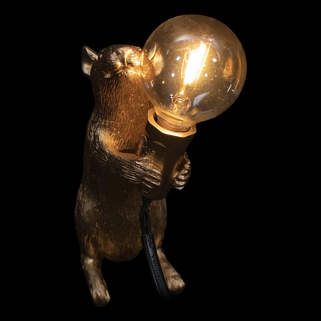 Настольная лампа Loft IT Mouse 10313 Gold изображение 6 Настольная лампа Loft IT Mouse 10313 Gold Фото № 6
