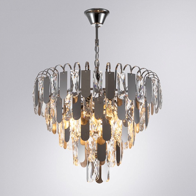 Подвесная люстра Arte Lamp Vivien A2719SP-6CC изображение 3 Подвесная люстра Arte Lamp Vivien A2719SP-6CC Фото № 3