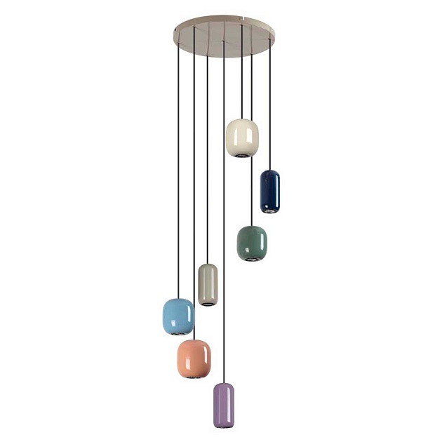 Подвесная люстра Odeon Light OVALI 5053/7 Фото № 