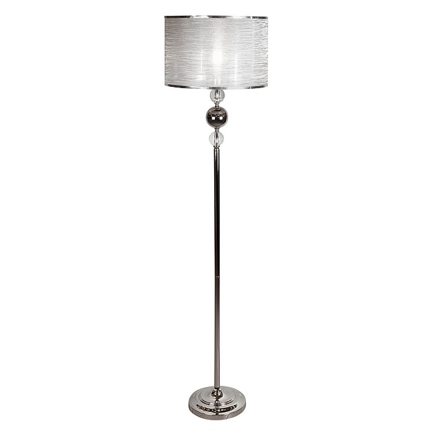 Торшер iLamp Chelsea F2400-1 Nickel изображение Торшер iLamp Chelsea F2400-1 Nickel Фото №