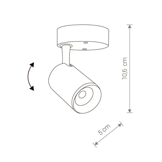 Светодиодный спот Nowodvorski Iris Led 8993 Фото № 3