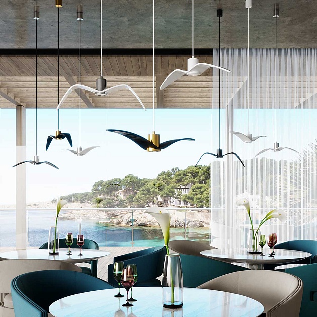 Подвесной светильник Odeon Light Pendant Birds 4901/1C Фото № 8