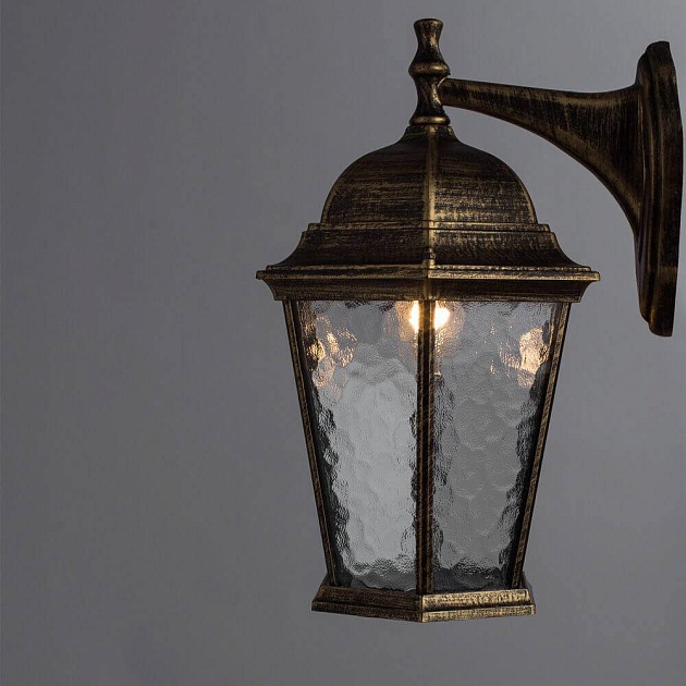 Уличный настенный светильник Arte Lamp Genova A1202AL-1BN изображение 2 Уличный настенный светильник Arte Lamp Genova A1202AL-1BN Фото № 2