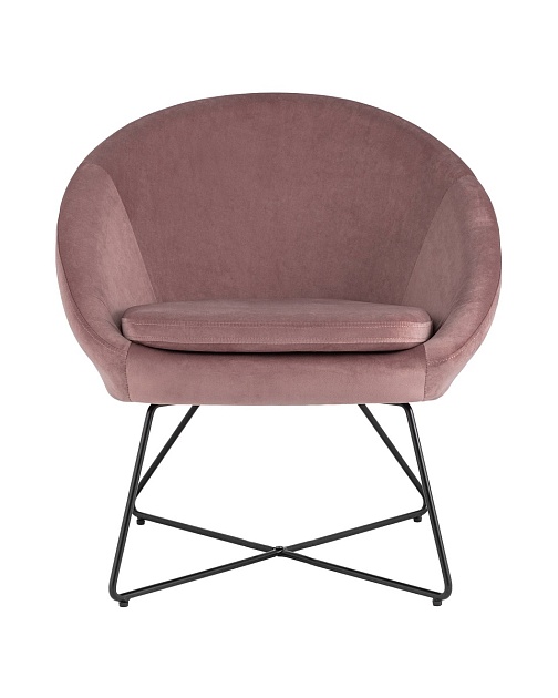 Кресло Stool Group Колумбия велюр пыльно-розовый DOUMBIA HLR-34 Фото № 2