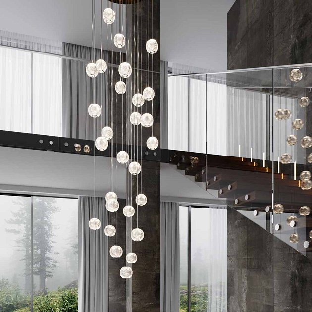 Подвесная светодиодная люстра Odeon Light Crystal 5008/120L Фото № 4