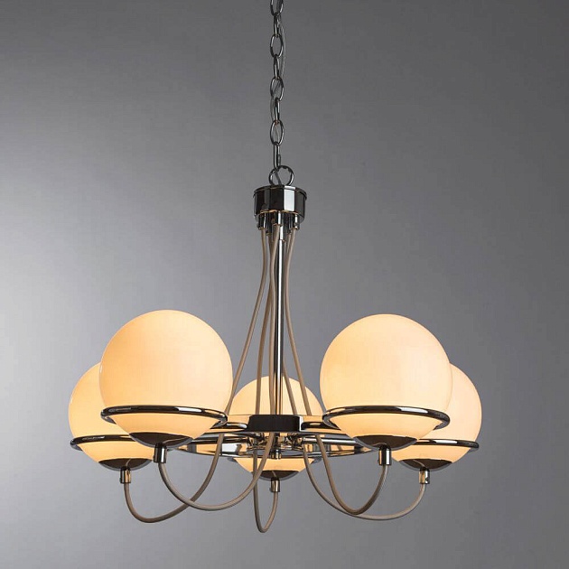 Подвесная люстра Arte Lamp Bergamo A2990LM-5CC Фото № 4
