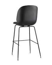Барный стул Stool Group Турин со спинкой бежевая экокожа черные ножки 9329C BEIGE 4