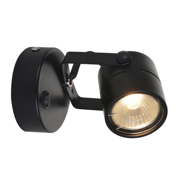 Спот Arte Lamp Mizar A1311AP-1BK Фото № 