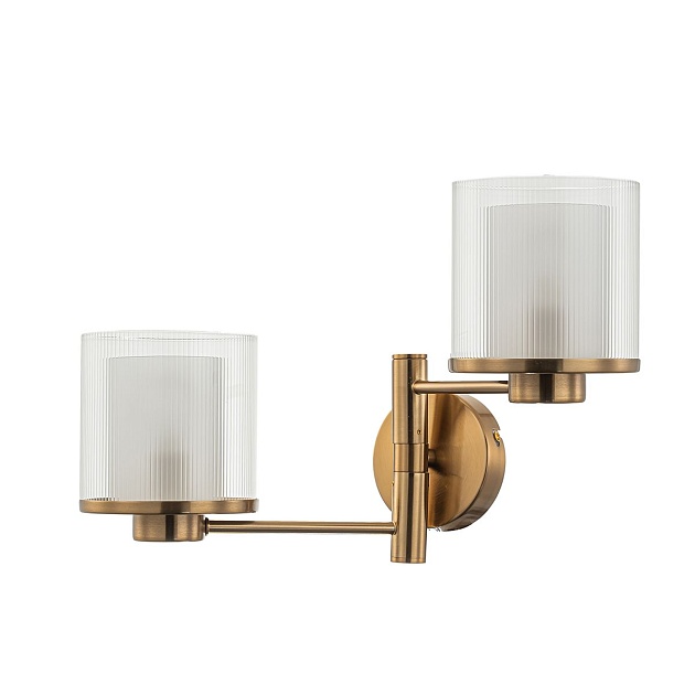 Бра Indigo Bilancia 13023/2W Brass V000349 изображение Бра Indigo Bilancia 13023/2W Brass V000349 Фото №