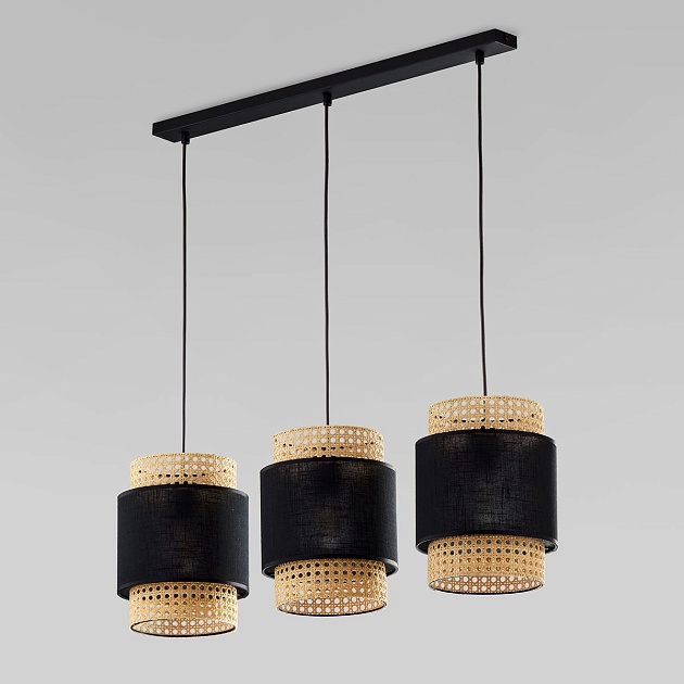 Подвесной светильник TK Lighting 6541 Boho Black изображение Подвесной светильник TK Lighting 6541 Boho Black Фото №