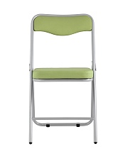 Складной стул Stool Group Джонни экокожа салатовый каркас металлик fb-jonny-eco-19 2