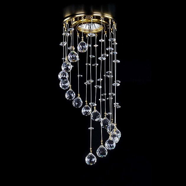 Встраиваемый светильник Artglass Spot 22 Chaos CE Фото № 