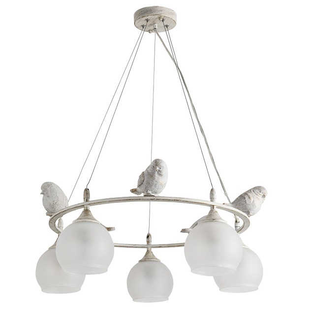 Подвесная люстра Arte Lamp Gemelli A2150SP-5WG Фото № 