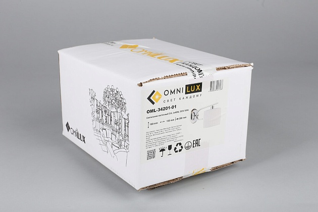 Бра Omnilux Neviano OML-34201-01 Фото № 3