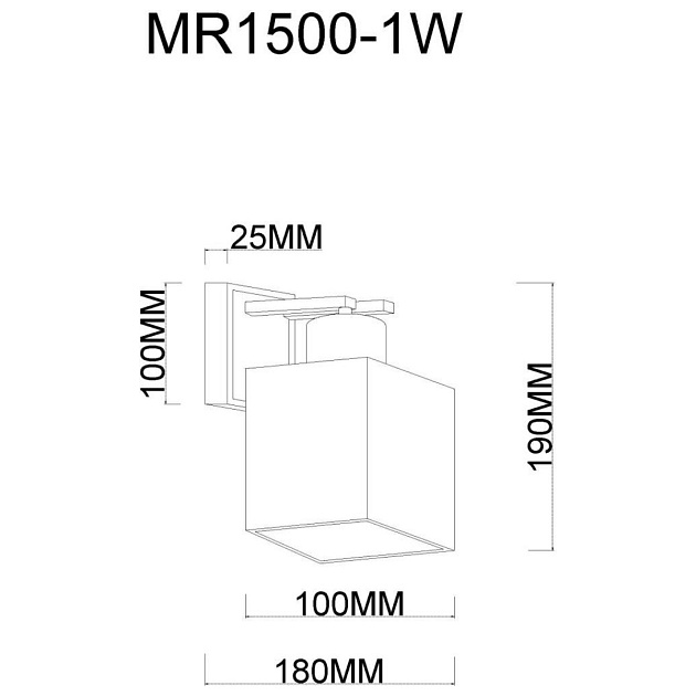 Бра MyFar Eileen MR1500-1W изображение 2 Бра MyFar Eileen MR1500-1W Фото № 2