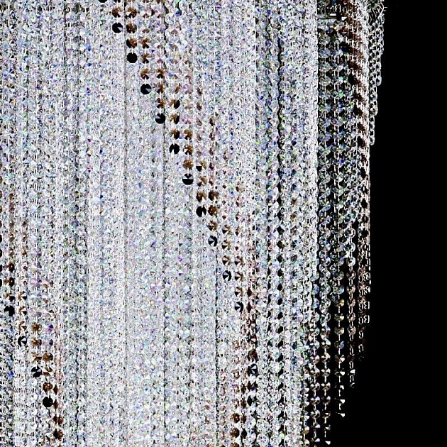 Каскадная люстра Artglass Flame 700x1600 CE изображение 2 Каскадная люстра Artglass Flame 700x1600 CE Фото № 2