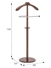 Костюмная вешалка Мебелик В 25Н 002233 2