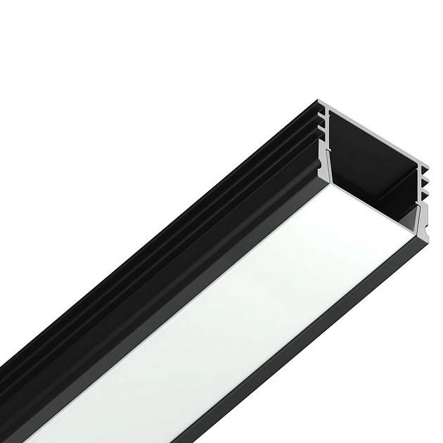 Профиль с рассеивателем Ambrella Illumination GP1750BK изображение Профиль с рассеивателем Ambrella Illumination GP1750BK Фото №