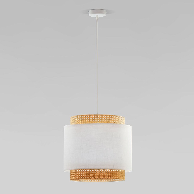 Подвесной светильник TK Lighting 6529 Boho White изображение Подвесной светильник TK Lighting 6529 Boho White Фото №