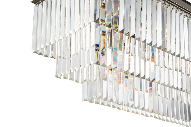 Подвесная люстра iLamp Triumph 6119-1200 Nickel Фото № 3