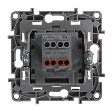 Переключатель одноклавишный промежуточный Legrand Etika 10A 250V белый 672209 2