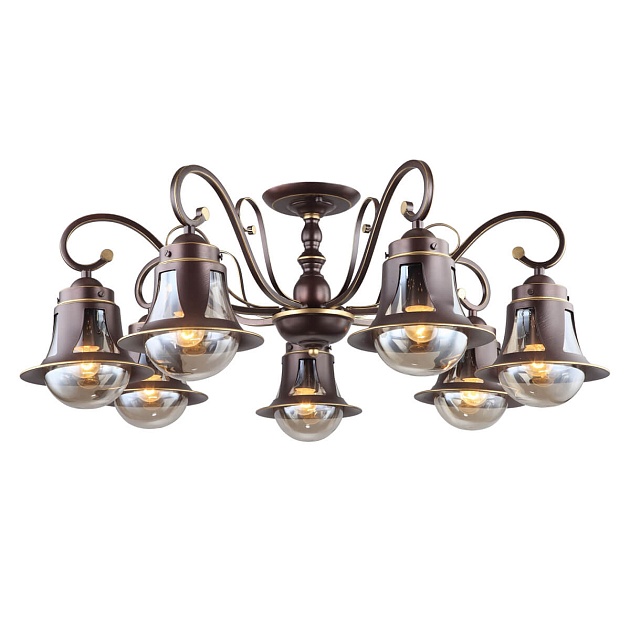 Потолочная люстра Omnilux Molfetta OML-50607-07 изображение Потолочная люстра Omnilux Molfetta OML-50607-07 Фото №