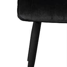 Кухонный стул AksHome Fred черный, велюр 76437 3