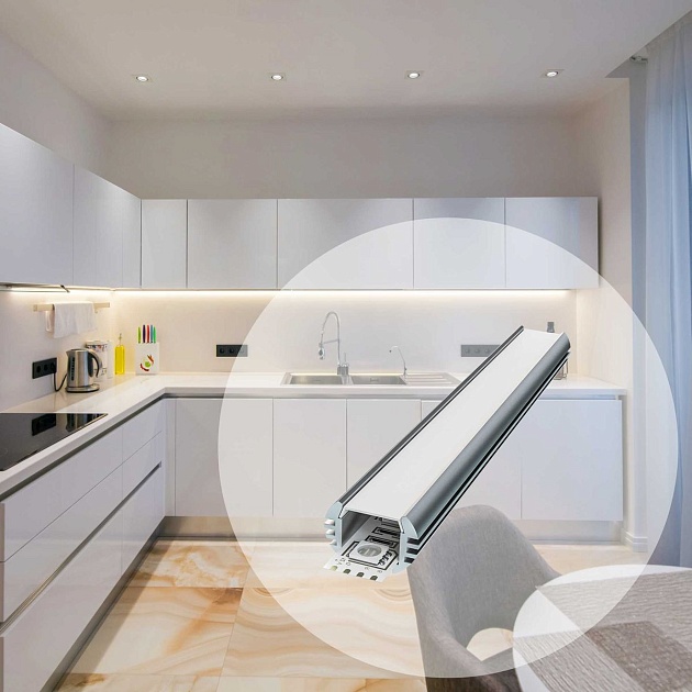 Профиль с рассеивателем Apeyron 08-17 Фото № 14