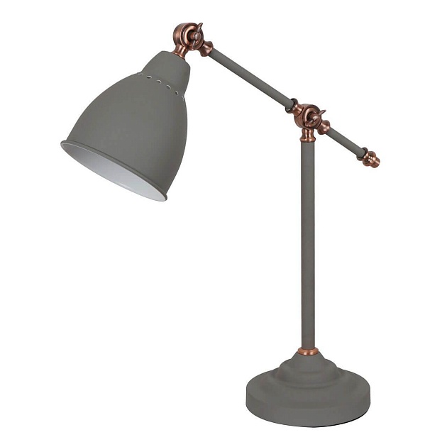 Настольная лампа Arte Lamp Braccio A2054LT-1GY Фото № 