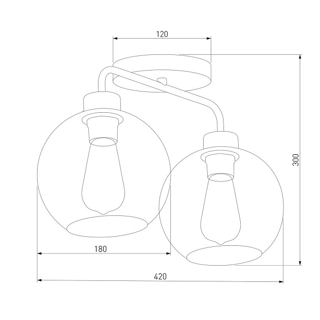 Потолочная люстра TK Lighting 4021 Bari изображение 3 Потолочная люстра TK Lighting 4021 Bari Фото № 3