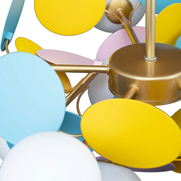 Подвесная люстра Loft IT Matisse 10008/10 Mult изображение 4 Подвесная люстра Loft IT Matisse 10008/10 Mult Фото № 4